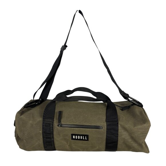 Nobull Waxed Canvas XL Duffle Bag Traditional Pack Travel Vacation Gym - Picture 1 of 16
